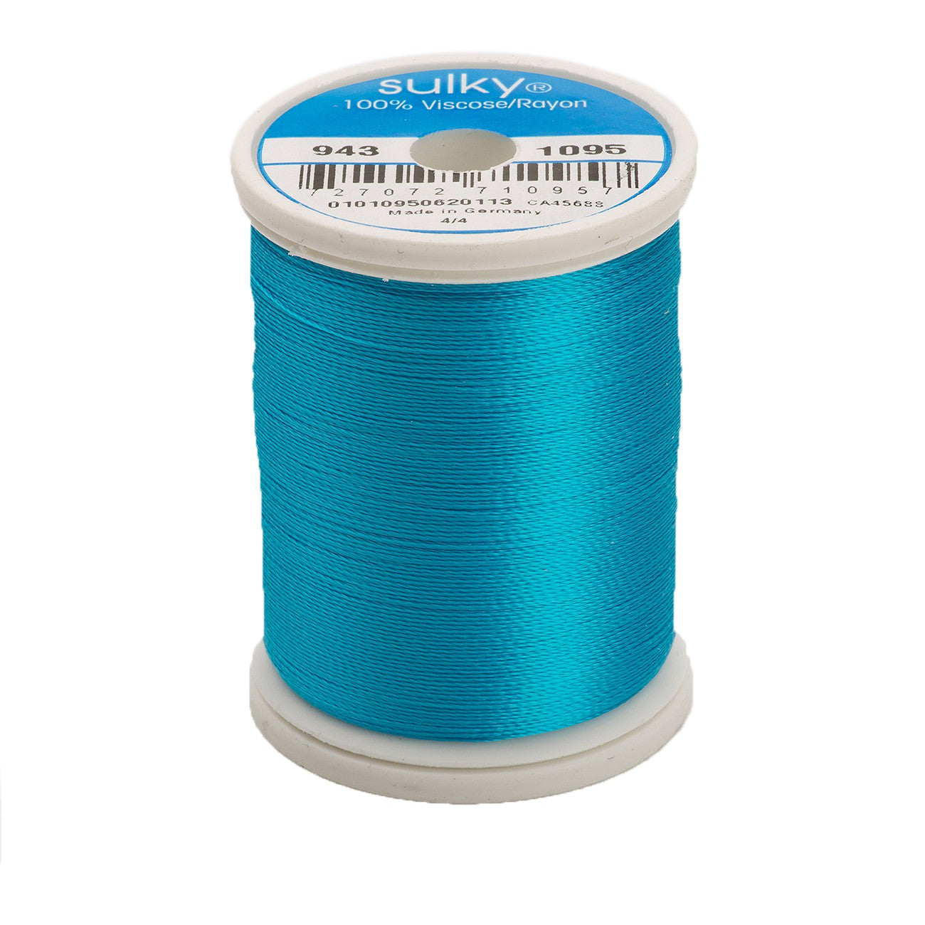 Sulky Rayon 40wt Thread 1095 Turquoise  850yd Spool