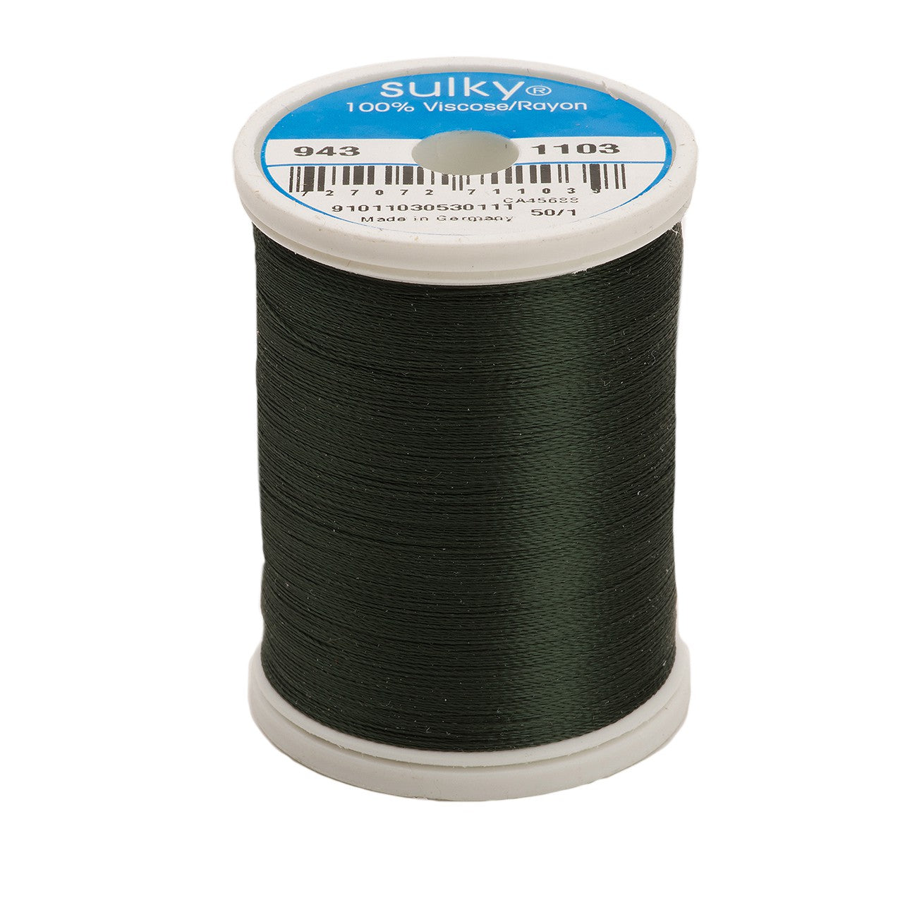 Sulky Rayon 40wt Thread 1103 Dark Khaki  850yd Spool