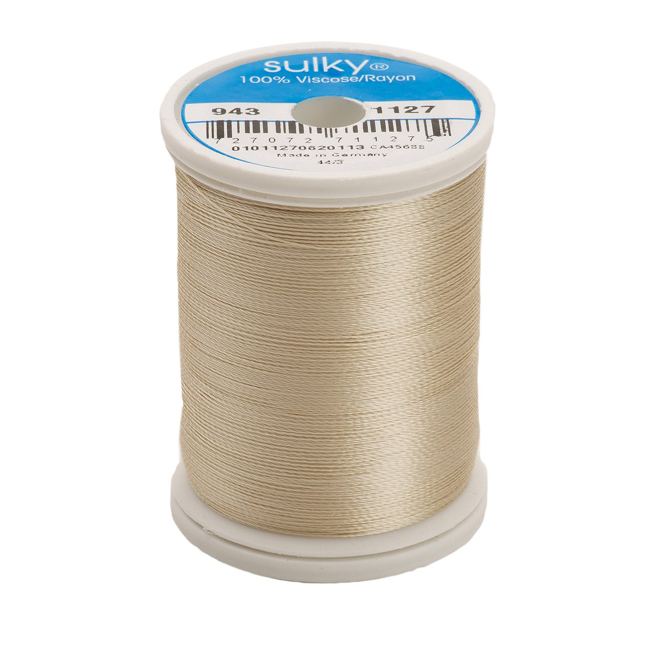 Sulky Rayon 40wt Thread 1127 Medium Ecru  850yd Spool