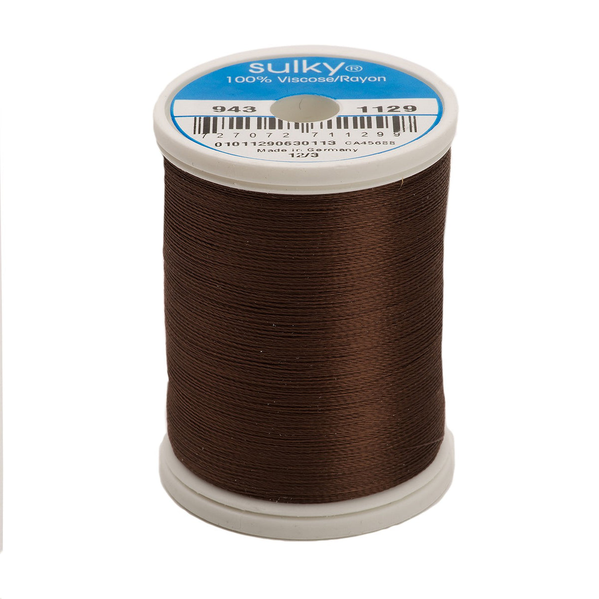 Sulky Rayon 40wt Thread 1129 Brown  850yd Spool