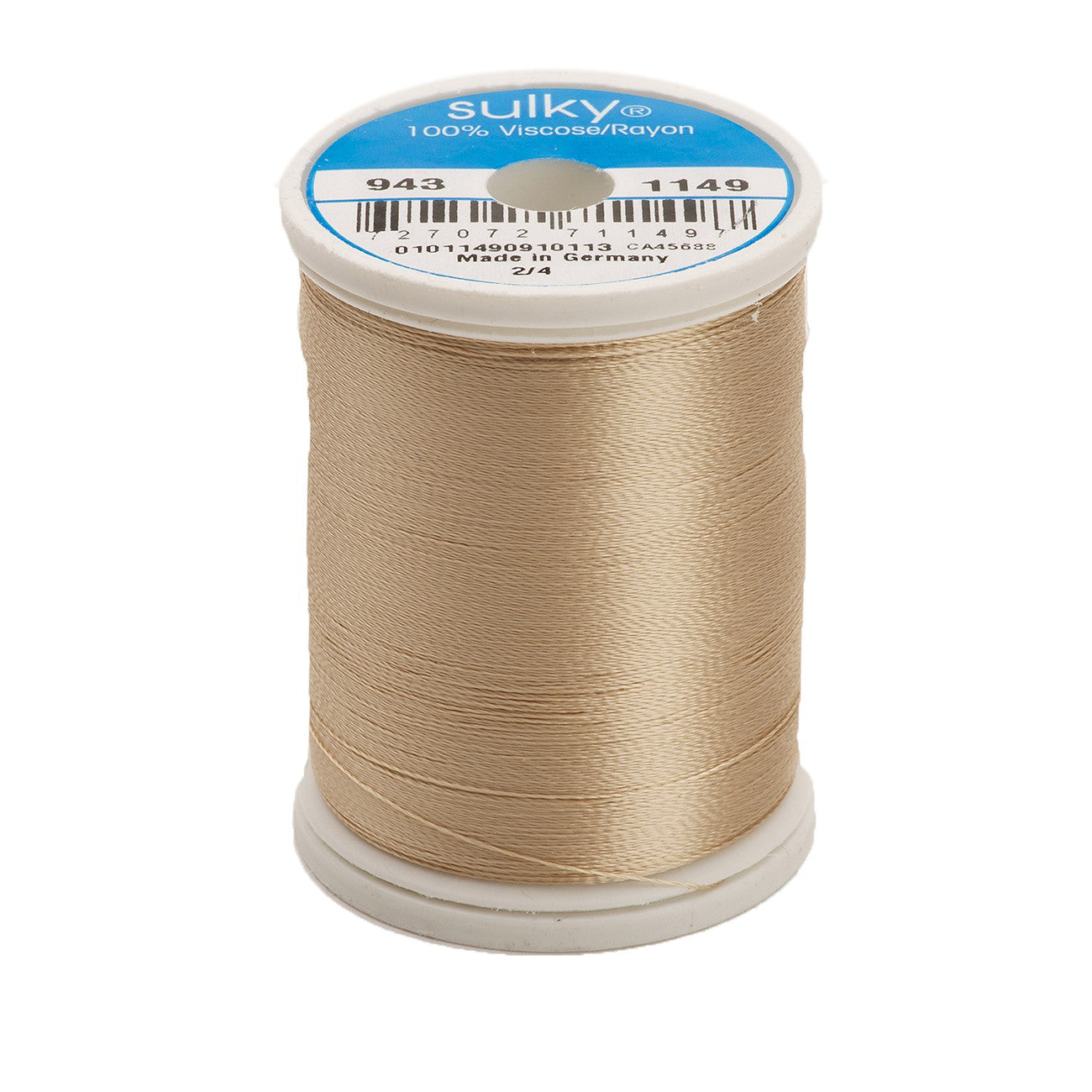 Sulky Rayon 40wt Thread 1149 Deep Ecru  850yd Spool