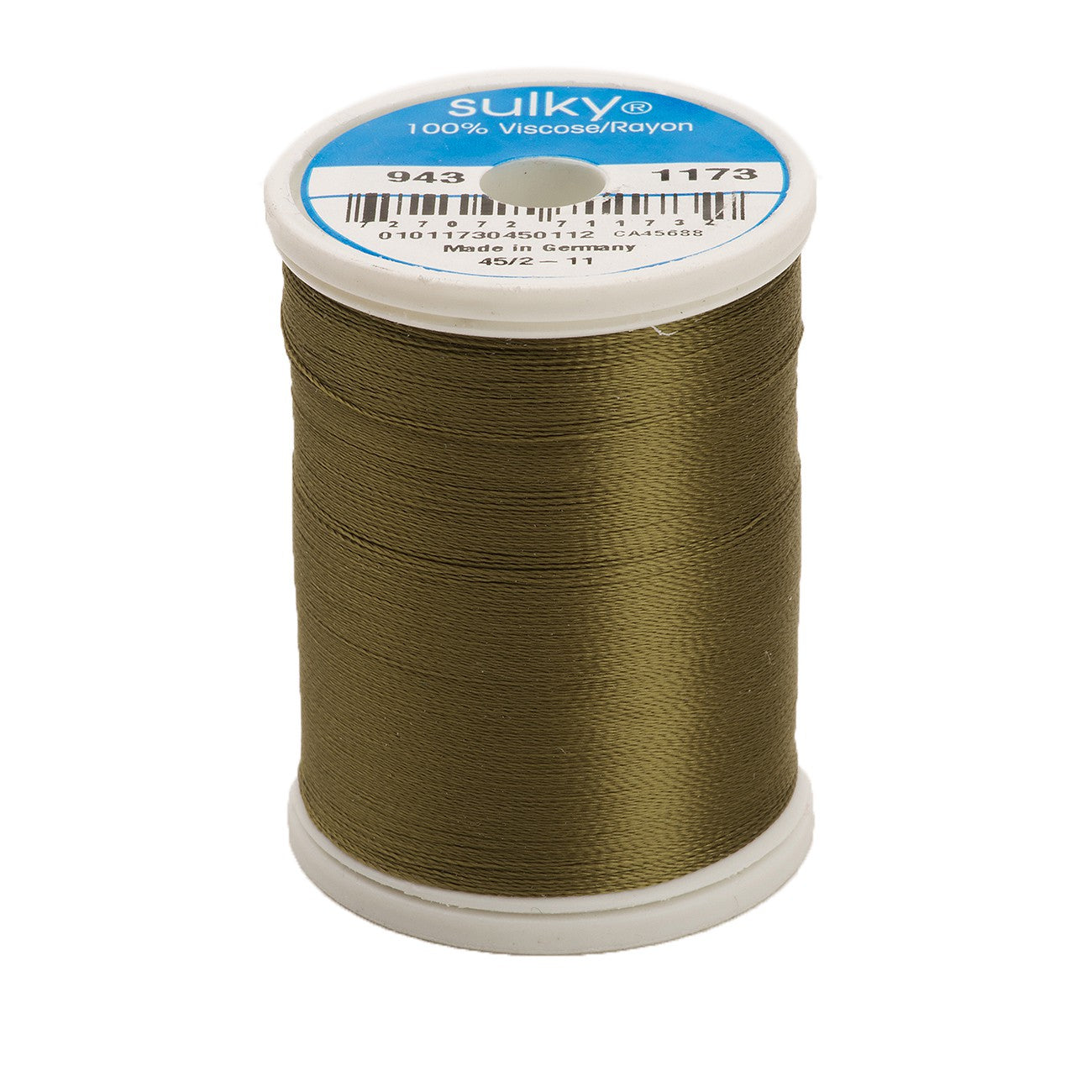 Sulky Rayon 40wt Thread 1173 Medium Army Green  850yd Spool