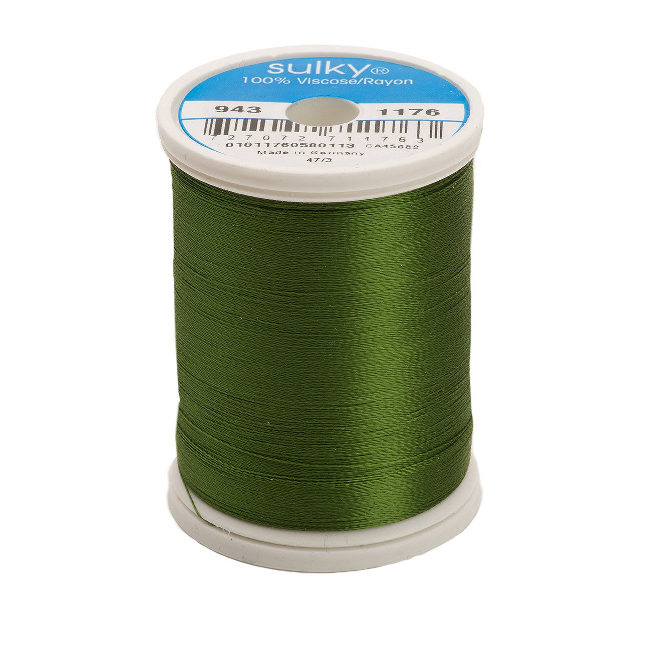 Sulky Rayon 40wt Thread 1176 Medium Dark Avocado  850yd Spool