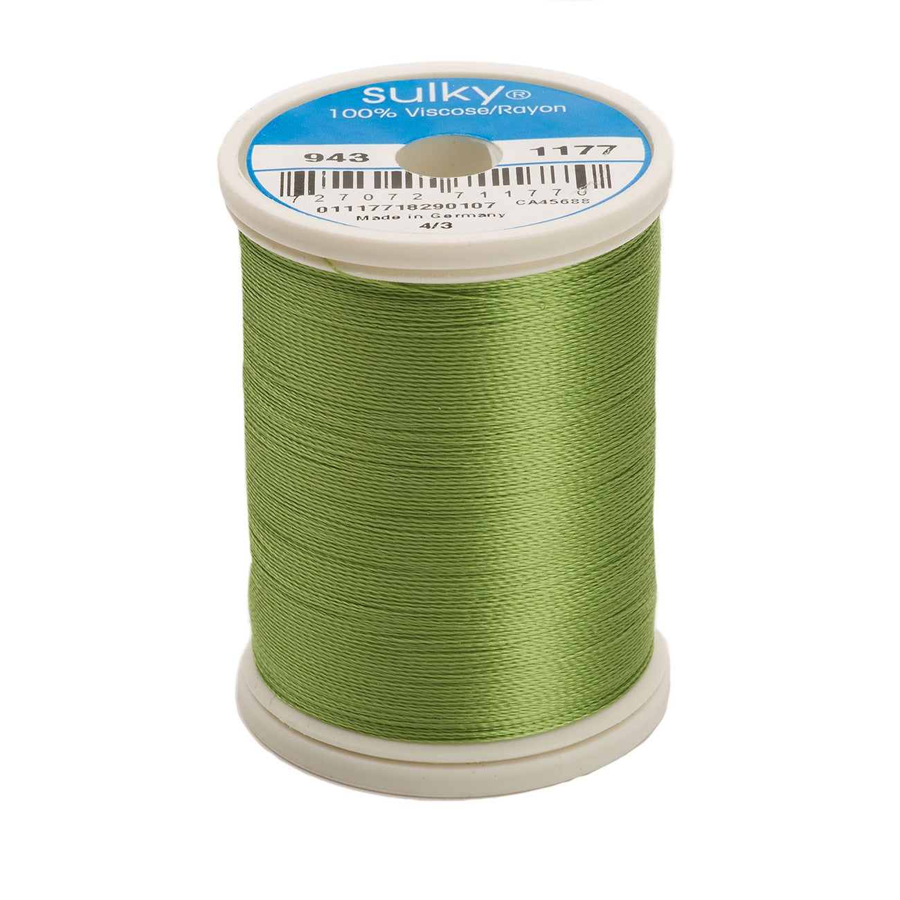 Sulky Rayon 40wt Thread 1177 Avocado  850yd Spool