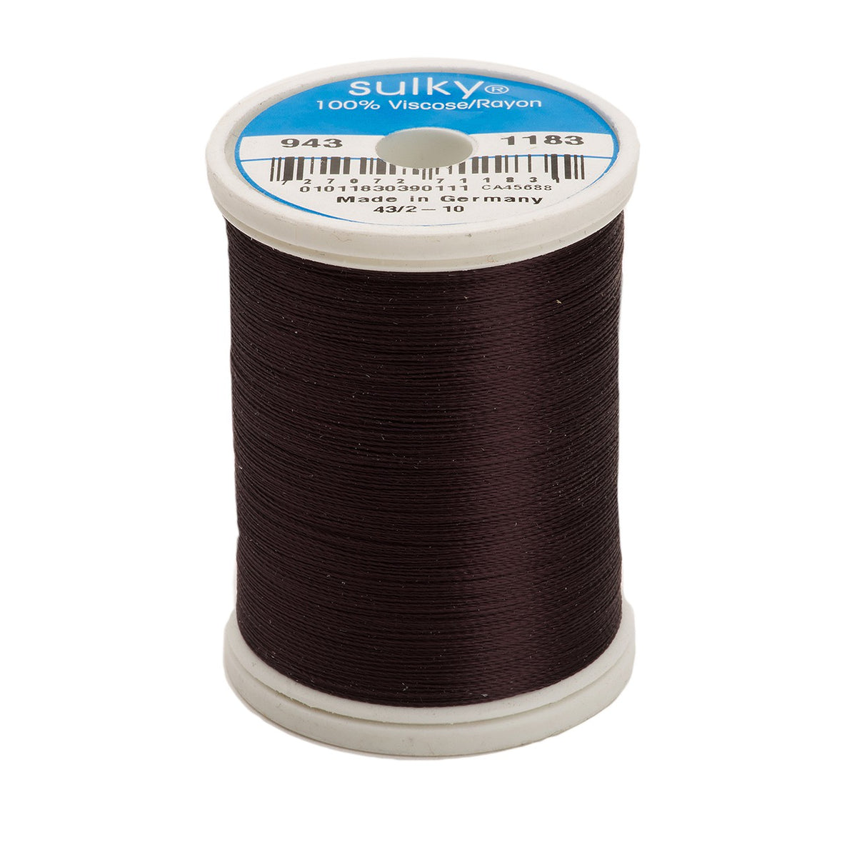 Sulky Rayon 40wt Thread 1183 Black Cherry  850yd Spool