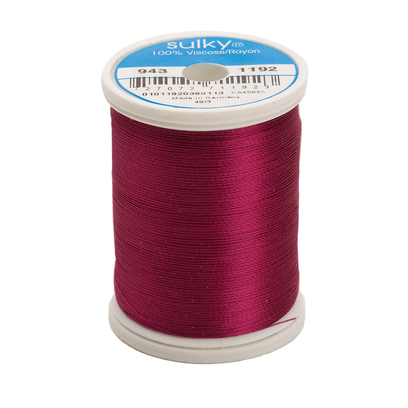 Sulky Rayon 40wt Thread 1192 Fuchsia  850yd Spool