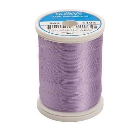 Sulky Rayon 40wt Thread 1193 Lavender  850yd Spool