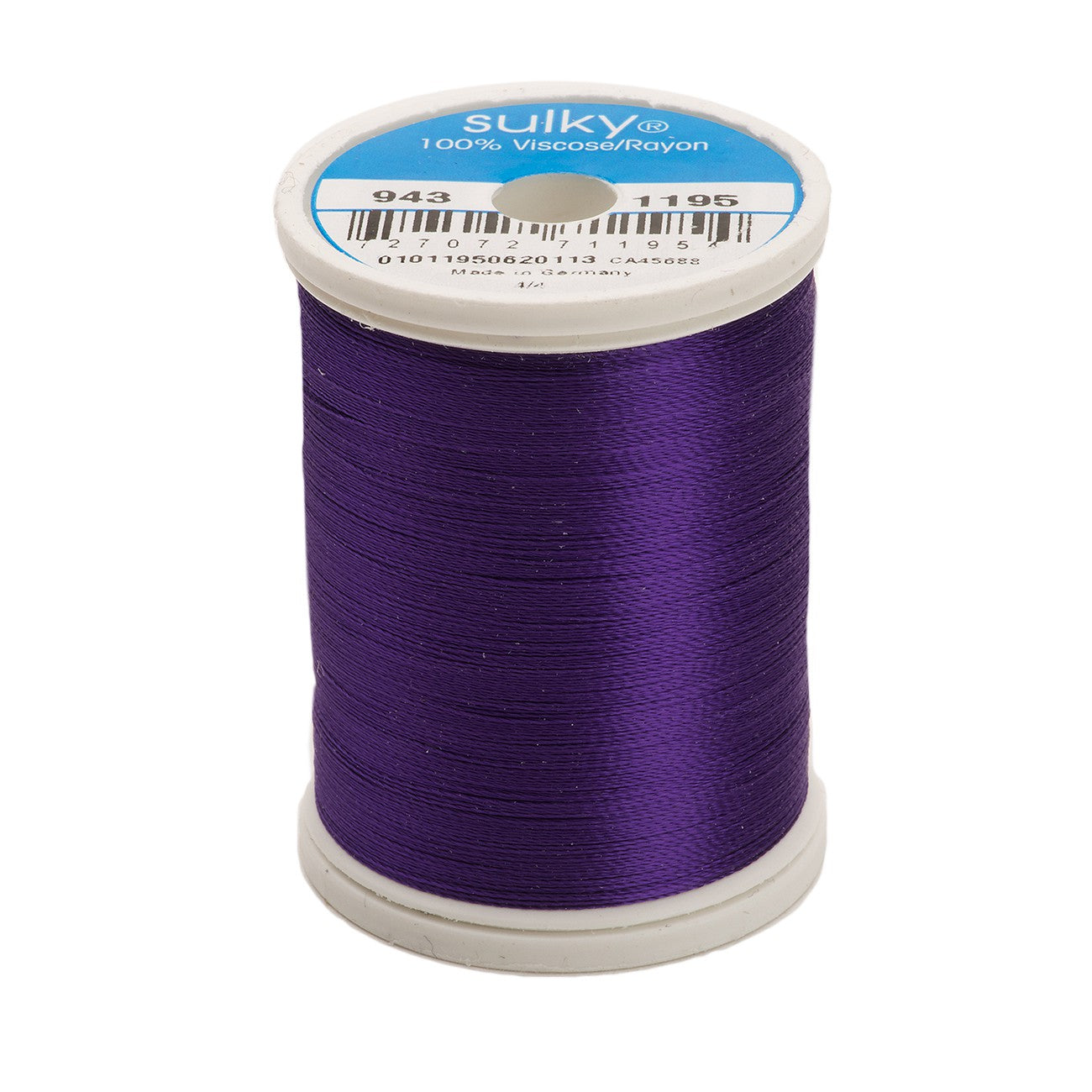 Sulky Rayon 40wt Thread 1195 Dark Purple  850yd Spool