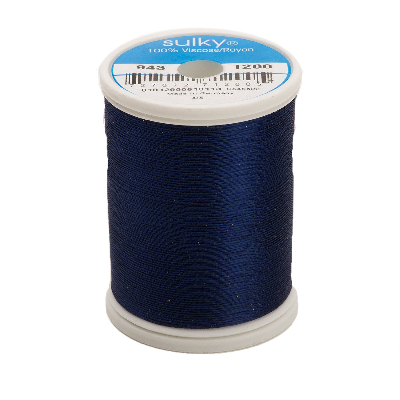 Sulky Rayon 40wt Thread 1200 Medium Dark Navy  850yd Spool