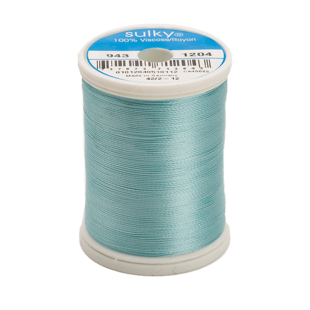 Sulky Rayon 40wt Thread 1204 Pastel Jade  850yd Spool