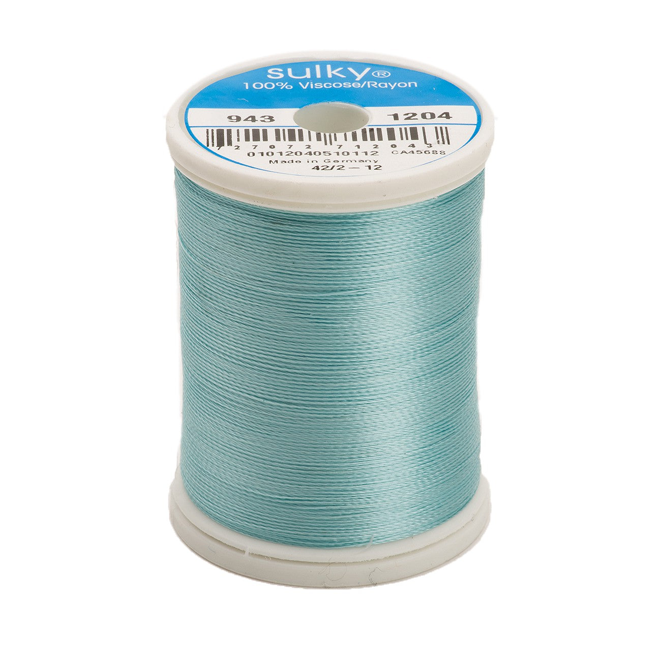 Sulky Rayon 40wt Thread 1204 Pastel Jade  850yd Spool