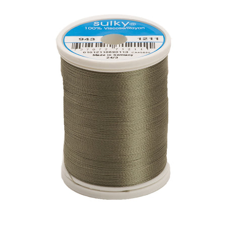 Sulky Rayon 40wt Thread 1211 Light Khaki  850yd Spool