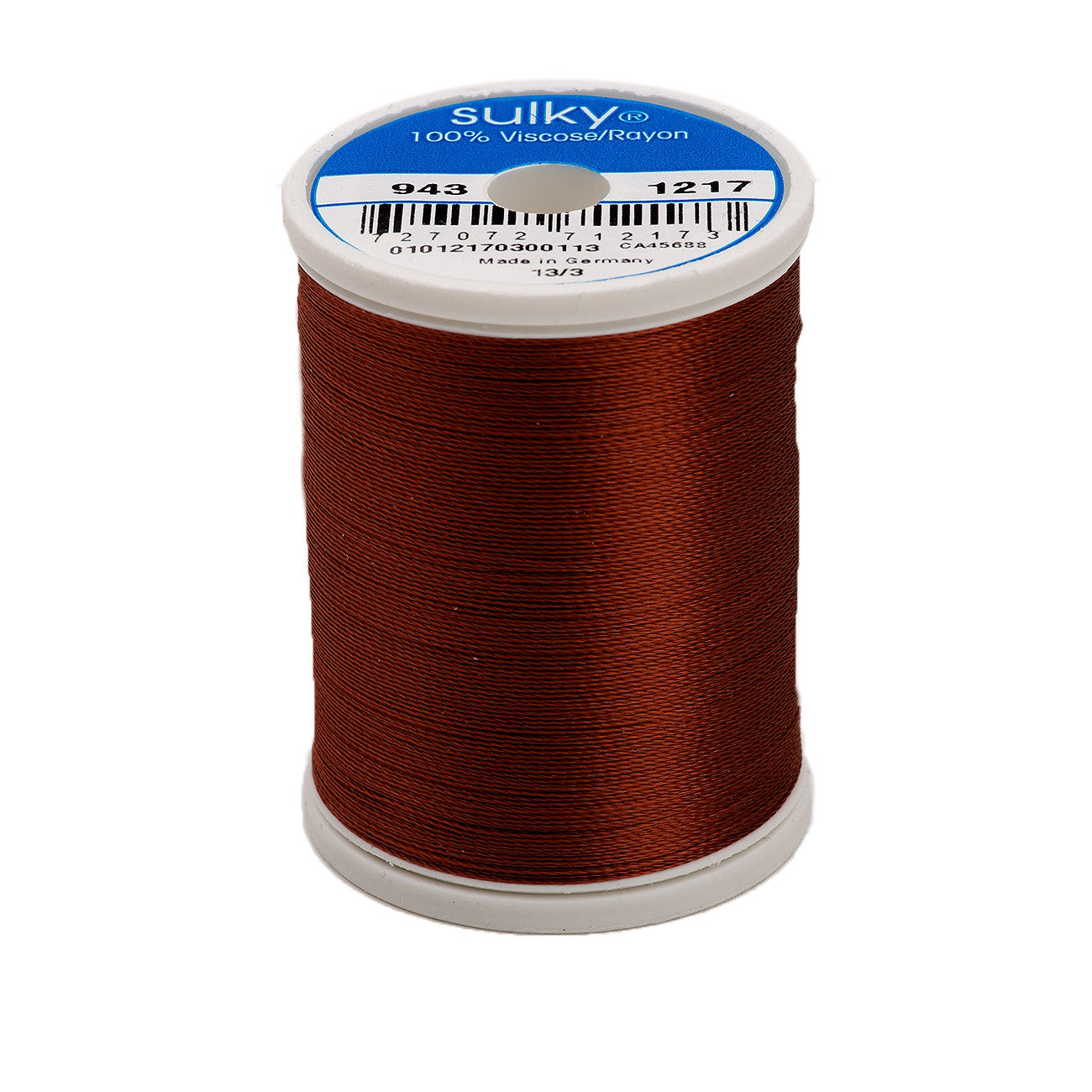 Sulky Rayon 40wt Thread 1217 Chestnut  850yd Spool