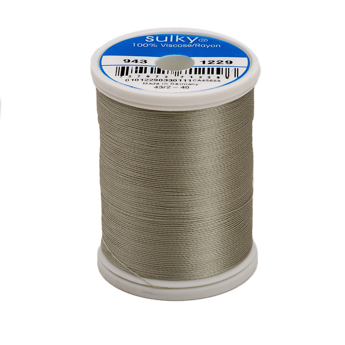 Sulky Rayon 40wt Thread 1229 Light Putty  850yd Spool