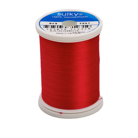 Sulky Rayon 40wt Thread 1231 Medium Rose  850yd Spool