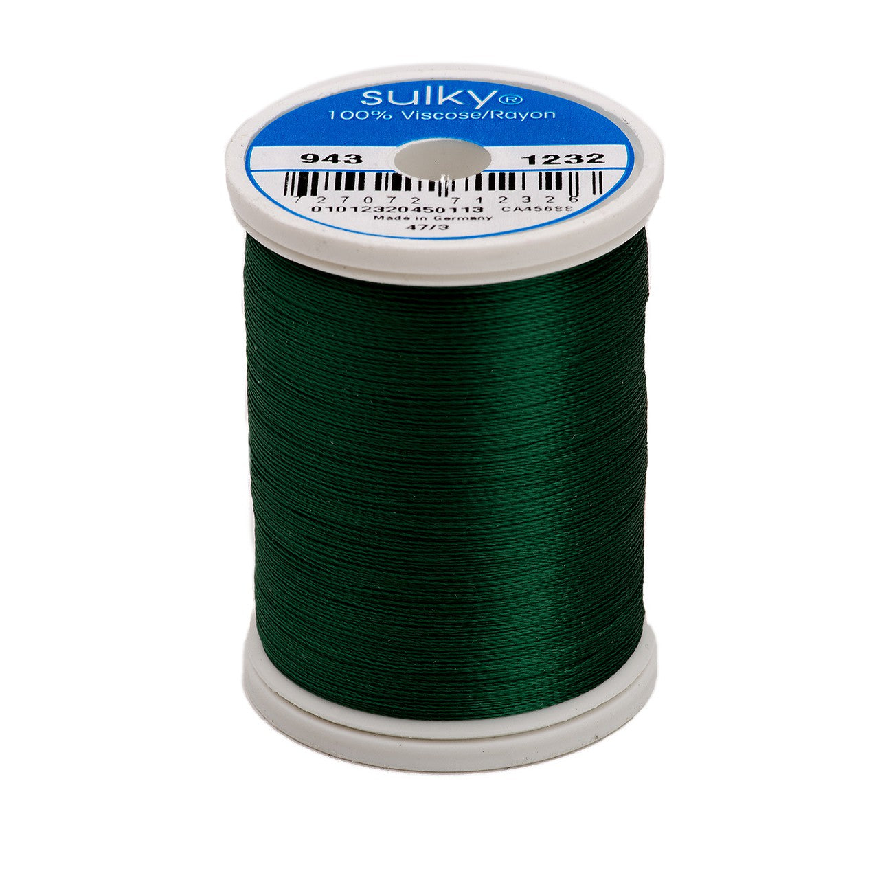 Sulky Rayon 40wt Thread 1232 Classic Green  850yd Spool