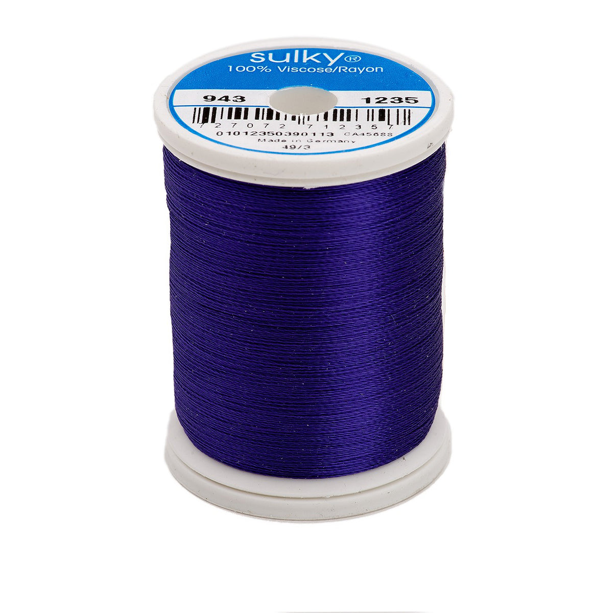 Sulky Rayon 40wt Thread 1235 Deep Purple  850yd Spool