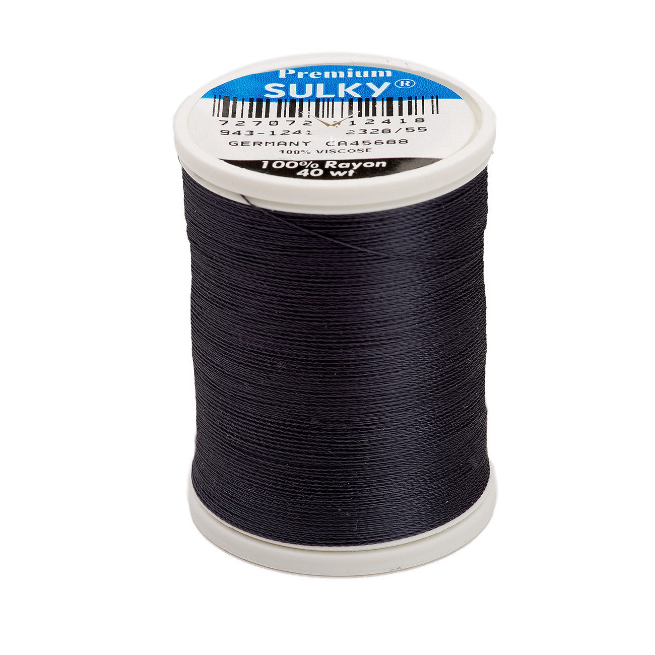 Sulky Rayon 40wt Thread 1241 Dark Ash  850yd Spool