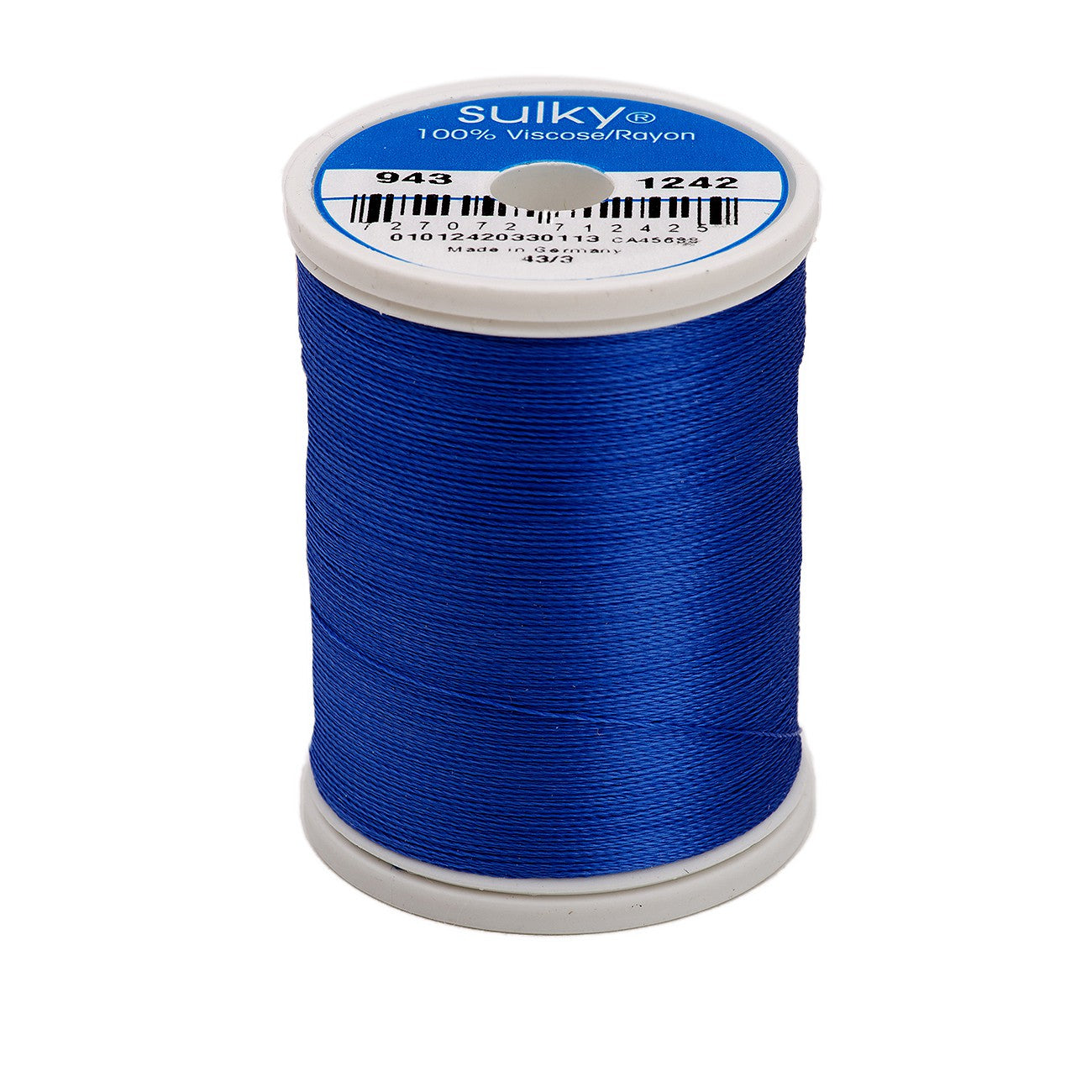 Sulky Rayon 40wt Thread 1242 Nassau Blue  850yd Spool