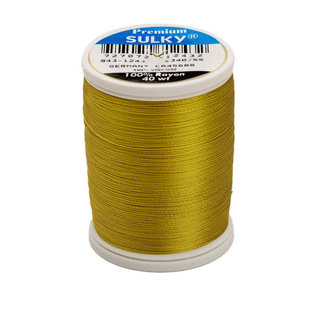 Sulky Rayon 40wt Thread 1243 Spring Moss  850yd Spool