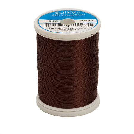 Sulky Rayon 40wt Thread 1247 Mahogany  850yd Spool