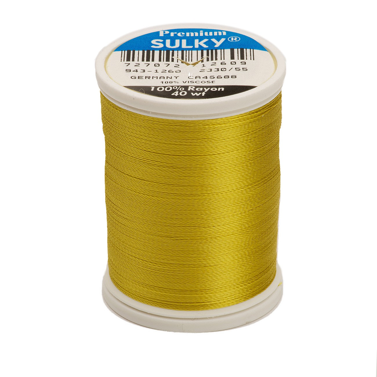 Sulky Rayon 40wt Thread 1260 Summer Gold  850yd Spool