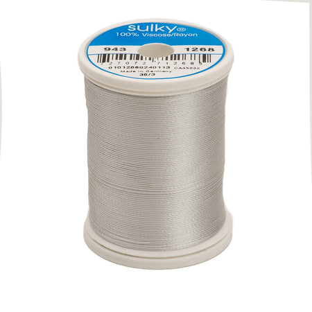 Sulky Rayon 40wt Thread 1268 Light Gray Khaki  850yd Spool