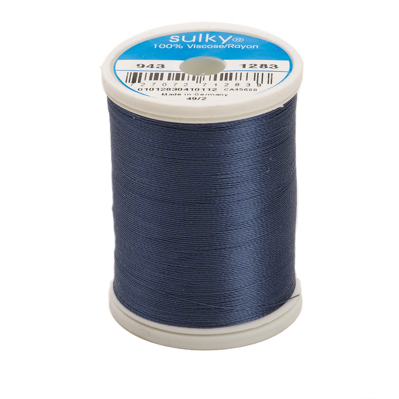 Sulky Rayon 40wt Thread 1283 Slate Gray  850yd Spool