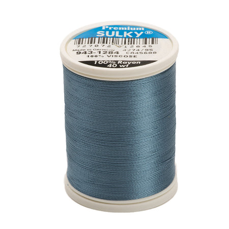 Sulky Rayon 40wt Thread 1284 Dark Winter Sky  850yd Spool