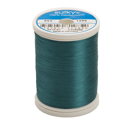 Sulky Rayon 40wt Thread 1285 Dark Sage Green  850yd Spool