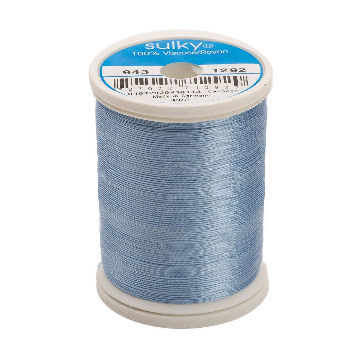 Sulky Rayon 40wt Thread 1292 Heron Blue  850yd Spool
