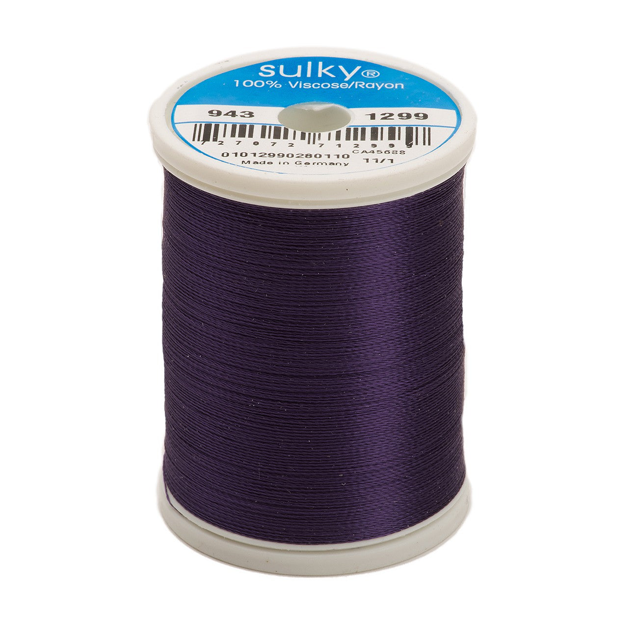 Sulky Rayon 40wt Thread 1299 Purple Shadow  850yd Spool
