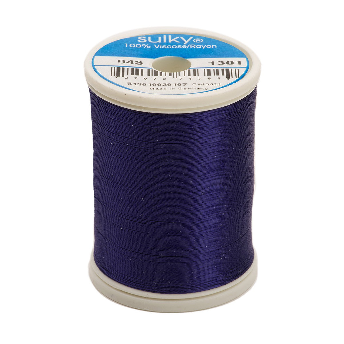 Sulky Rayon 40wt Thread 1301 Deep Eggplant  850yd Spool