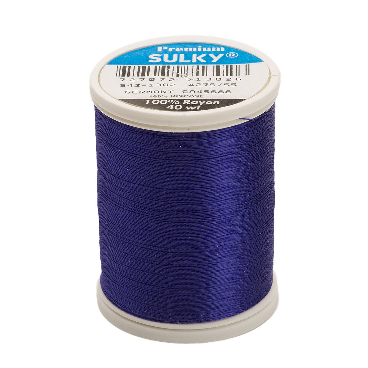 Sulky Rayon 40wt Thread 1302 Eggplant  850yd Spool