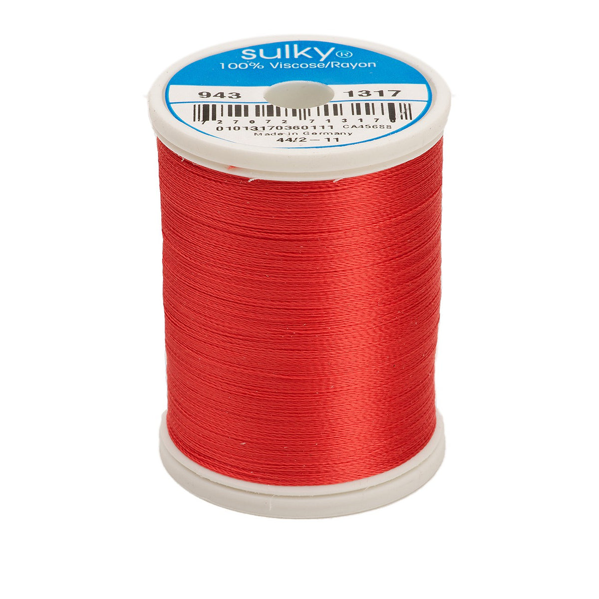 Sulky Rayon 40wt Thread 1317 Poppy  850yd Spool