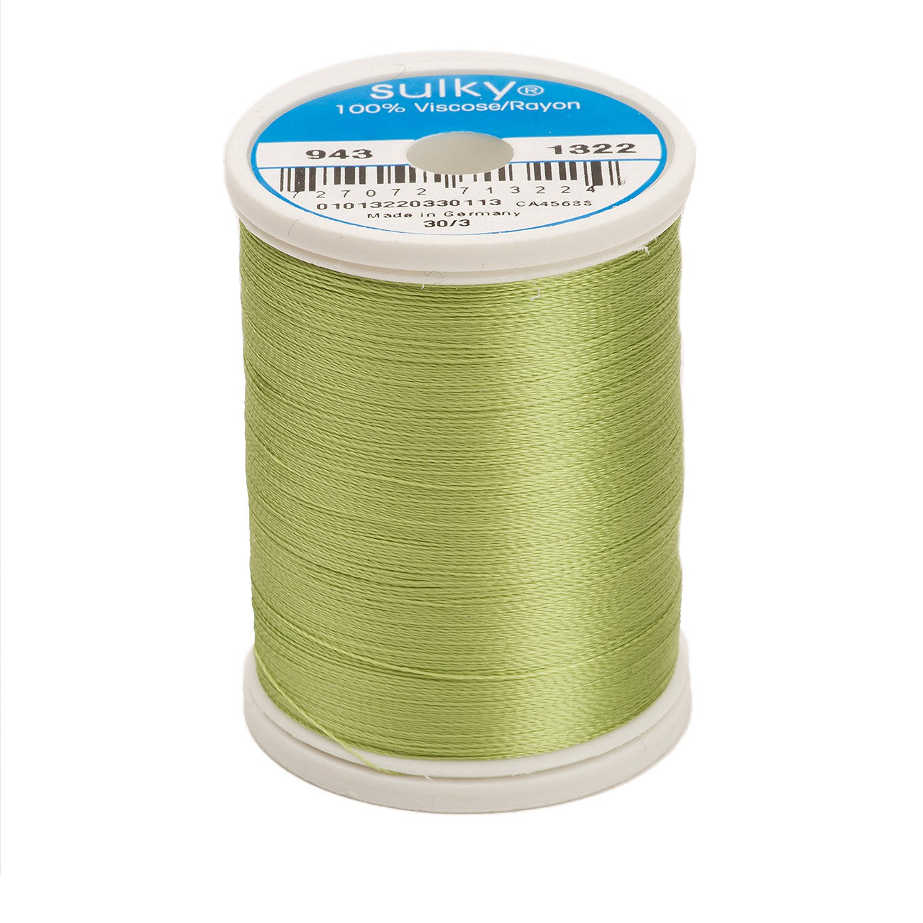 Sulky Rayon 40wt Thread 1322 Chartreuse  850yd Spool