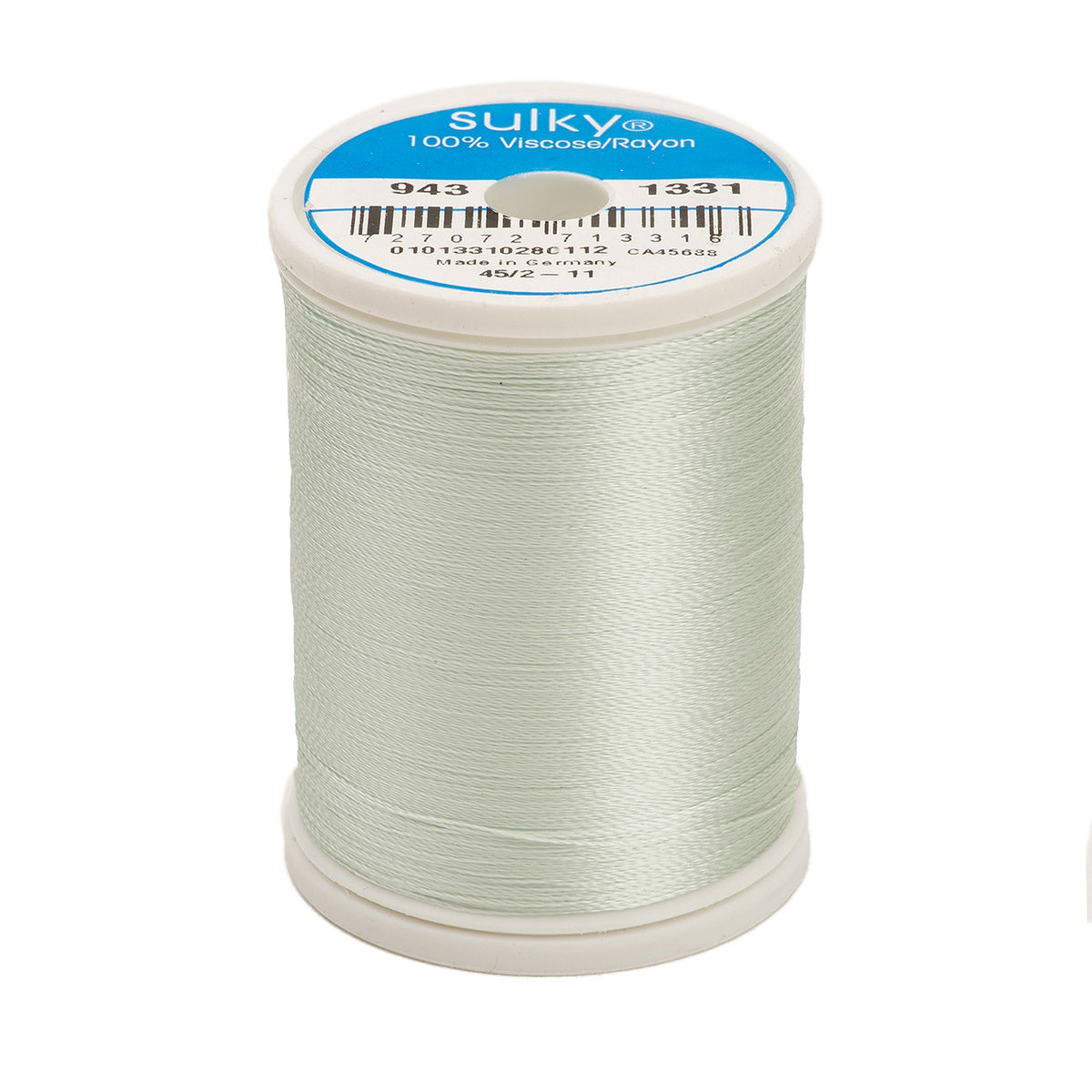 Sulky Rayon 40wt Thread 1331 Pale Green  850yd Spool