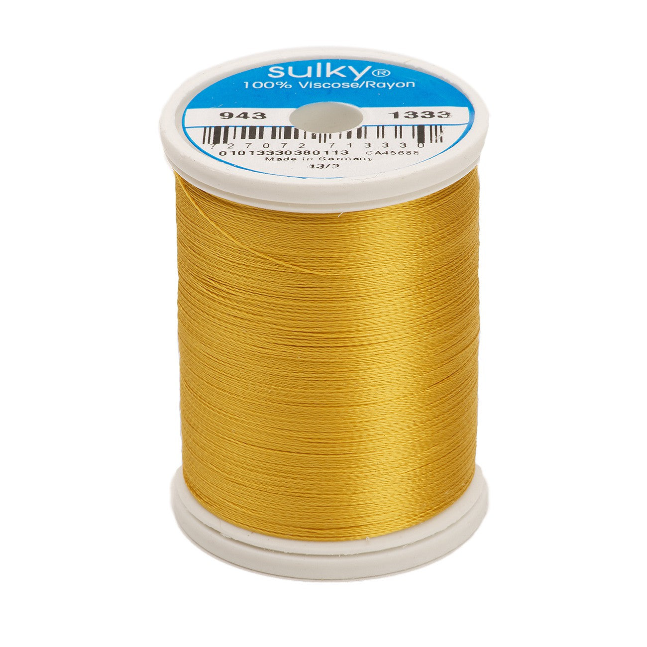 Sulky Rayon 40wt Thread 1333 Sunflower Gold  850yd Spool