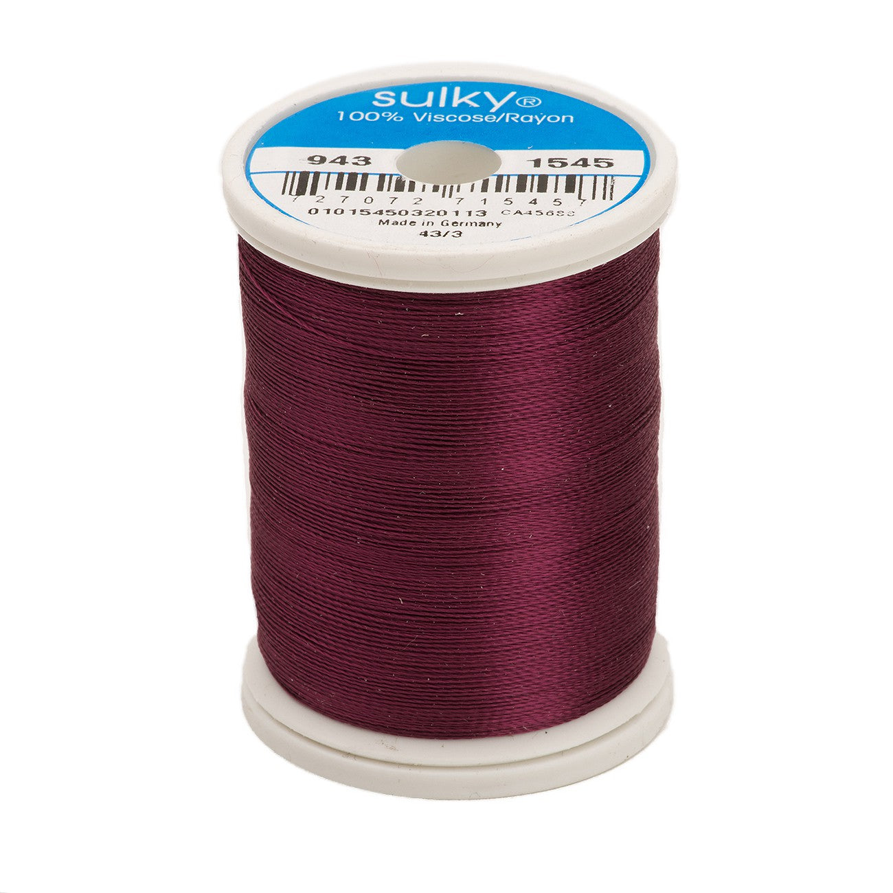 Sulky Rayon 40wt Thread 1545 Purple Accent  850yd Spool