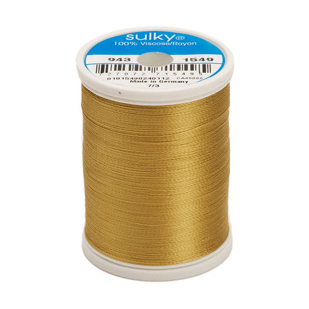 Sulky Rayon 40wt Thread 1549 Flax  850yd Spool