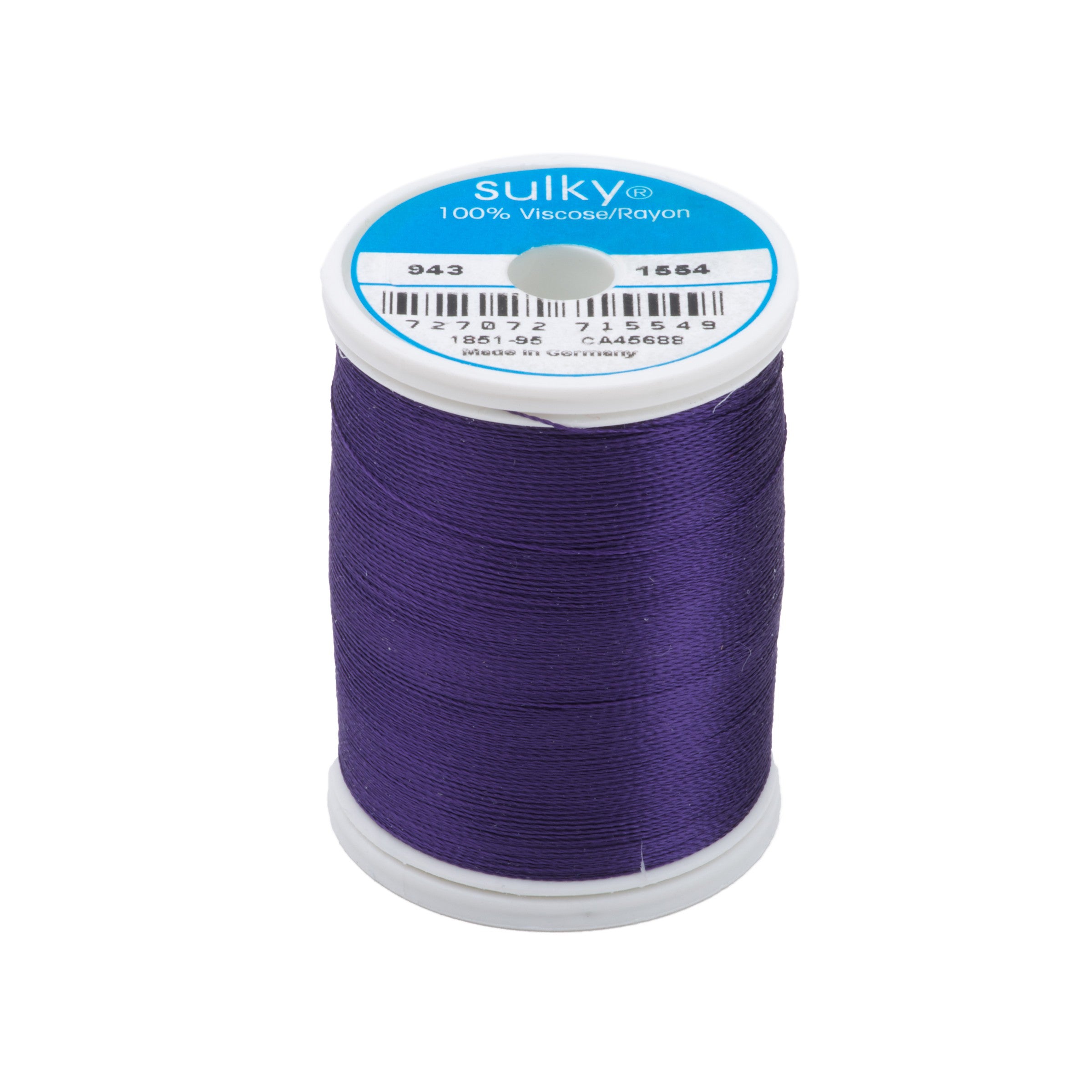 Sulky Rayon 40wt Thread 1554 Purple Passion  850yd Spool