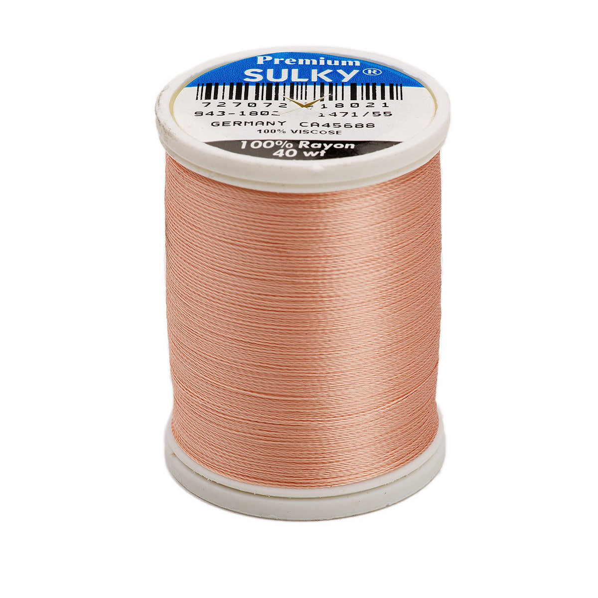 Sulky Rayon 40wt Thread 1802 Soft Blush  850yd Spool