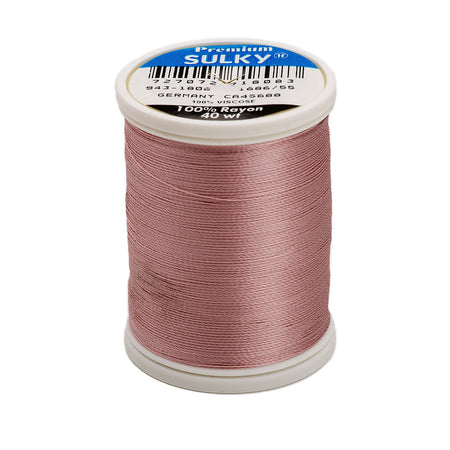 Sulky Rayon 40wt Thread 1808 Velvet Slipper  850yd Spool