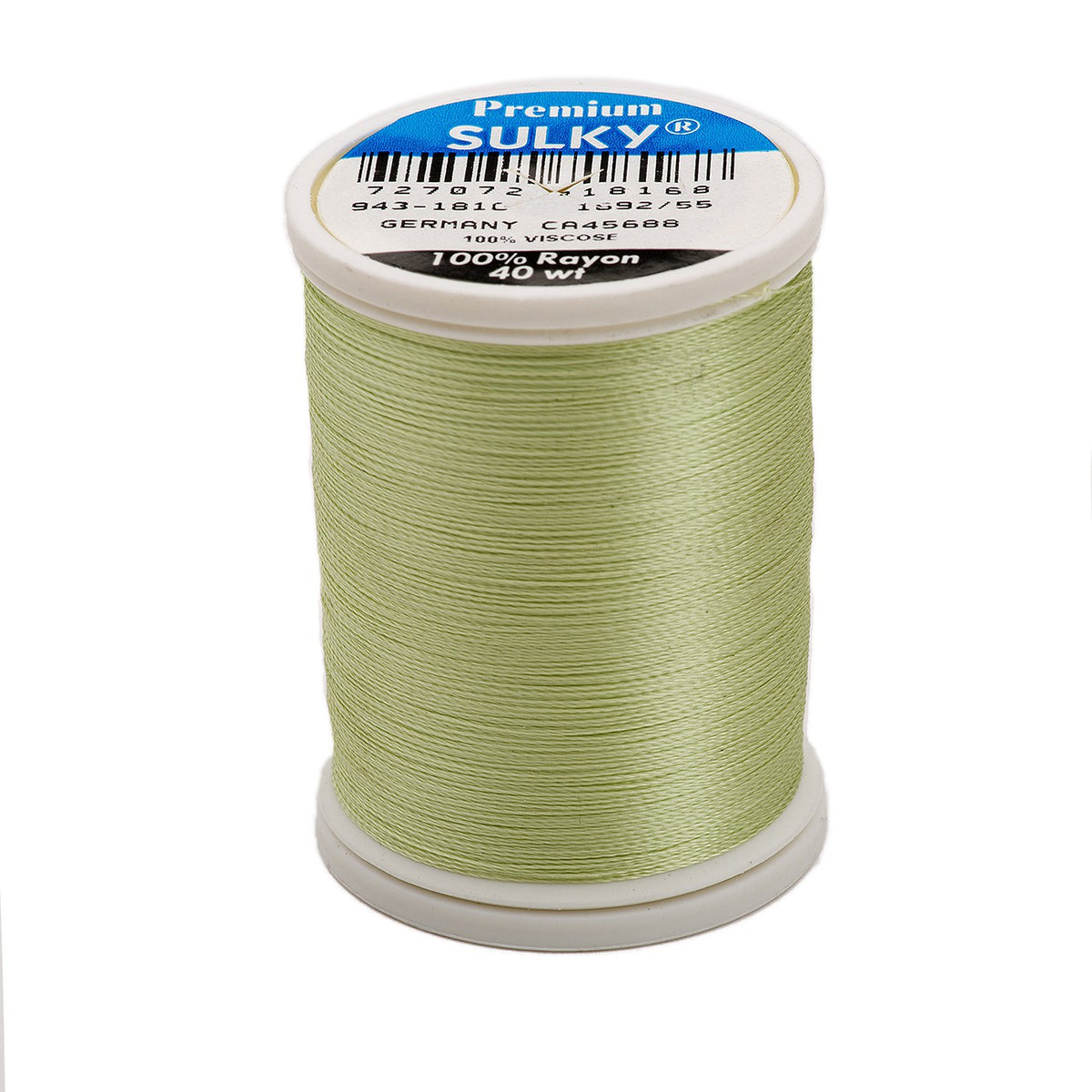 Sulky Rayon 40wt Thread 1816 Honeydew  850yd Spool