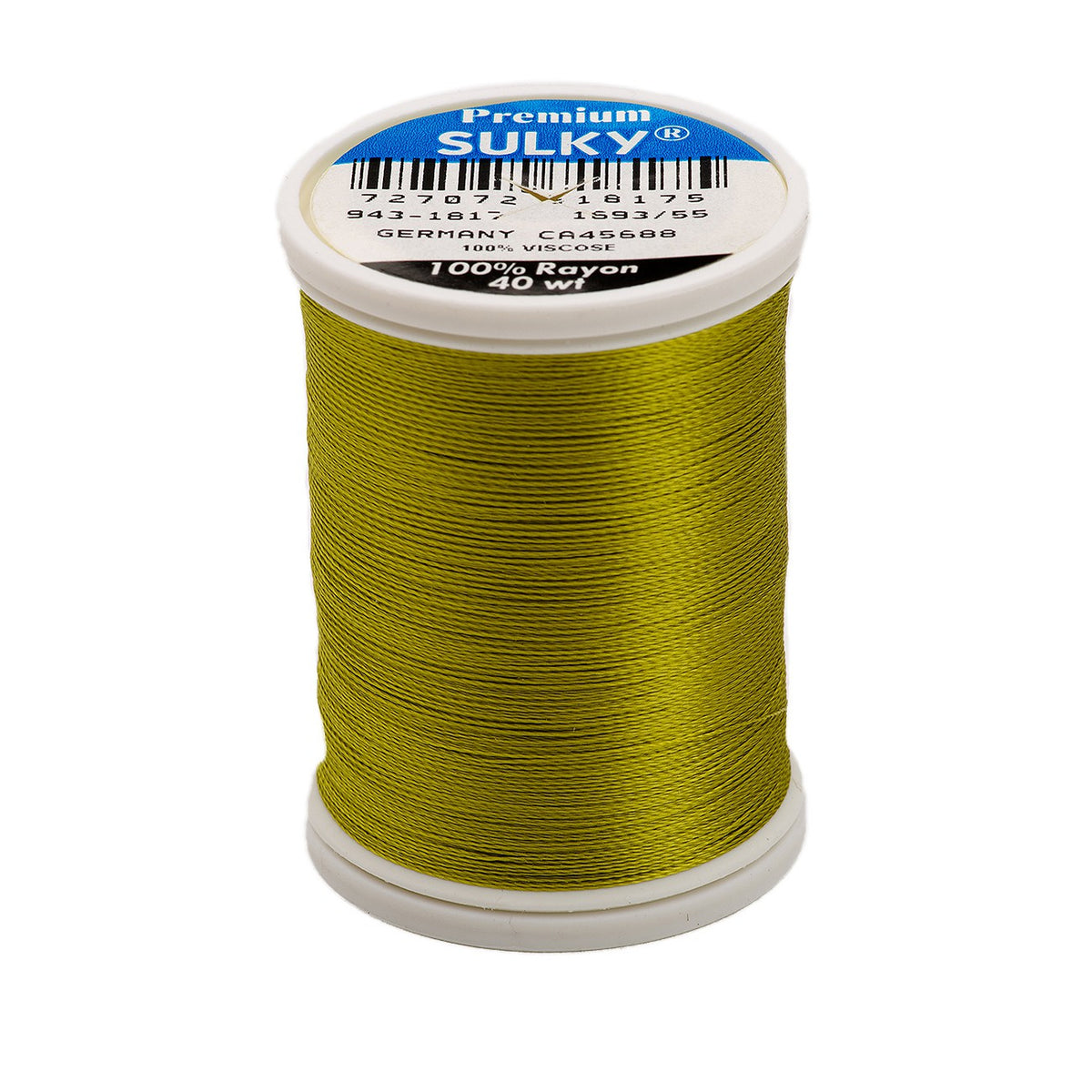 Sulky Rayon 40wt Thread 1817 Lemon Grass  850yd Spool