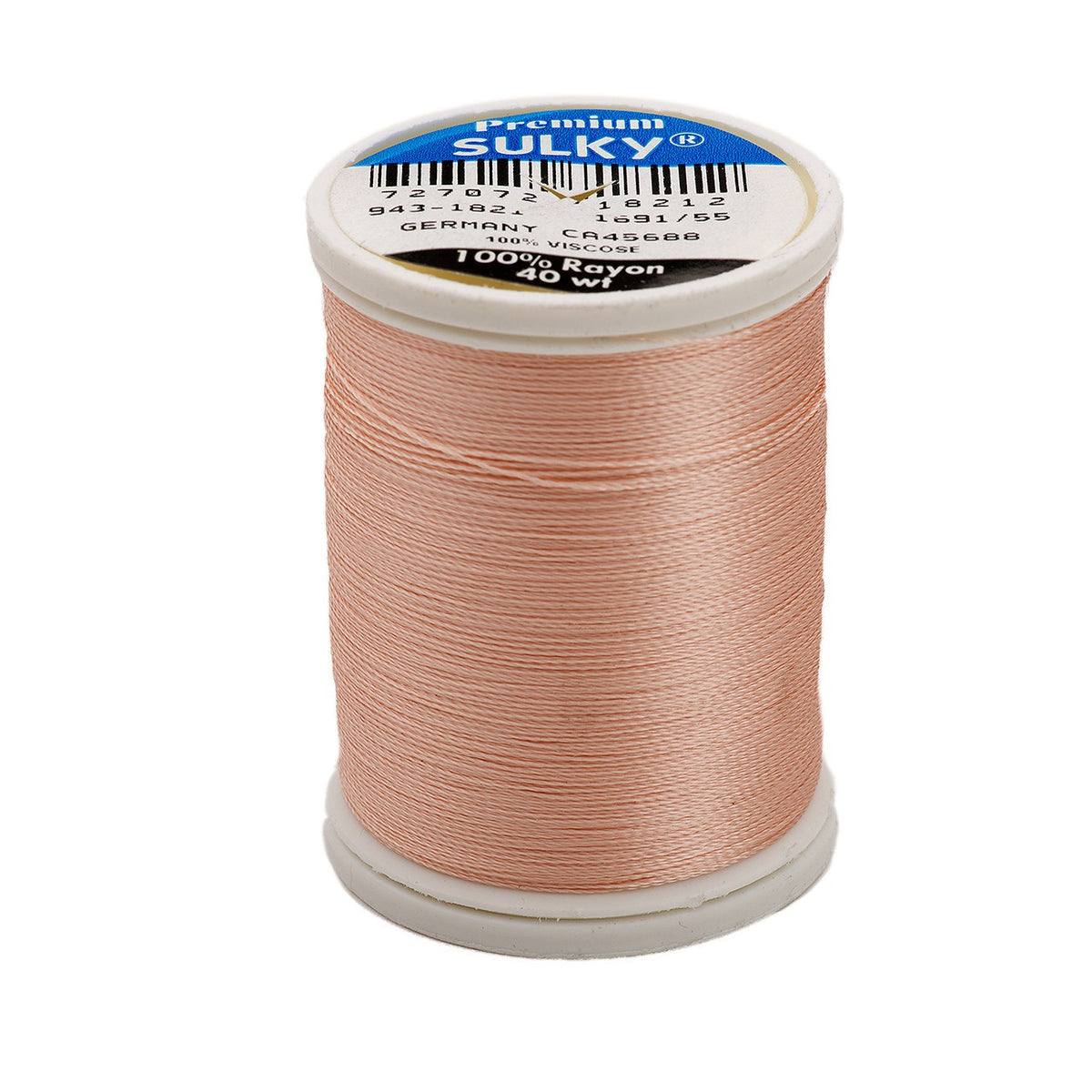 Sulky Rayon 40wt Thread 1821 Creamy Peach  850yd Spool