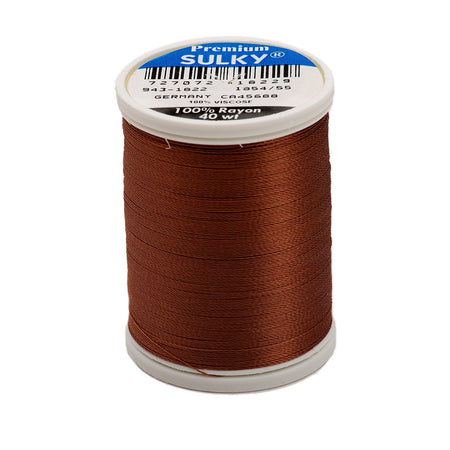 Sulky Rayon 40wt Thread 1822 Toffee  850yd Spool