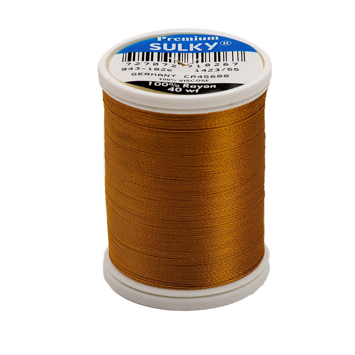 Sulky Rayon 40wt Thread 1826 Galley Gold  850yd Spool