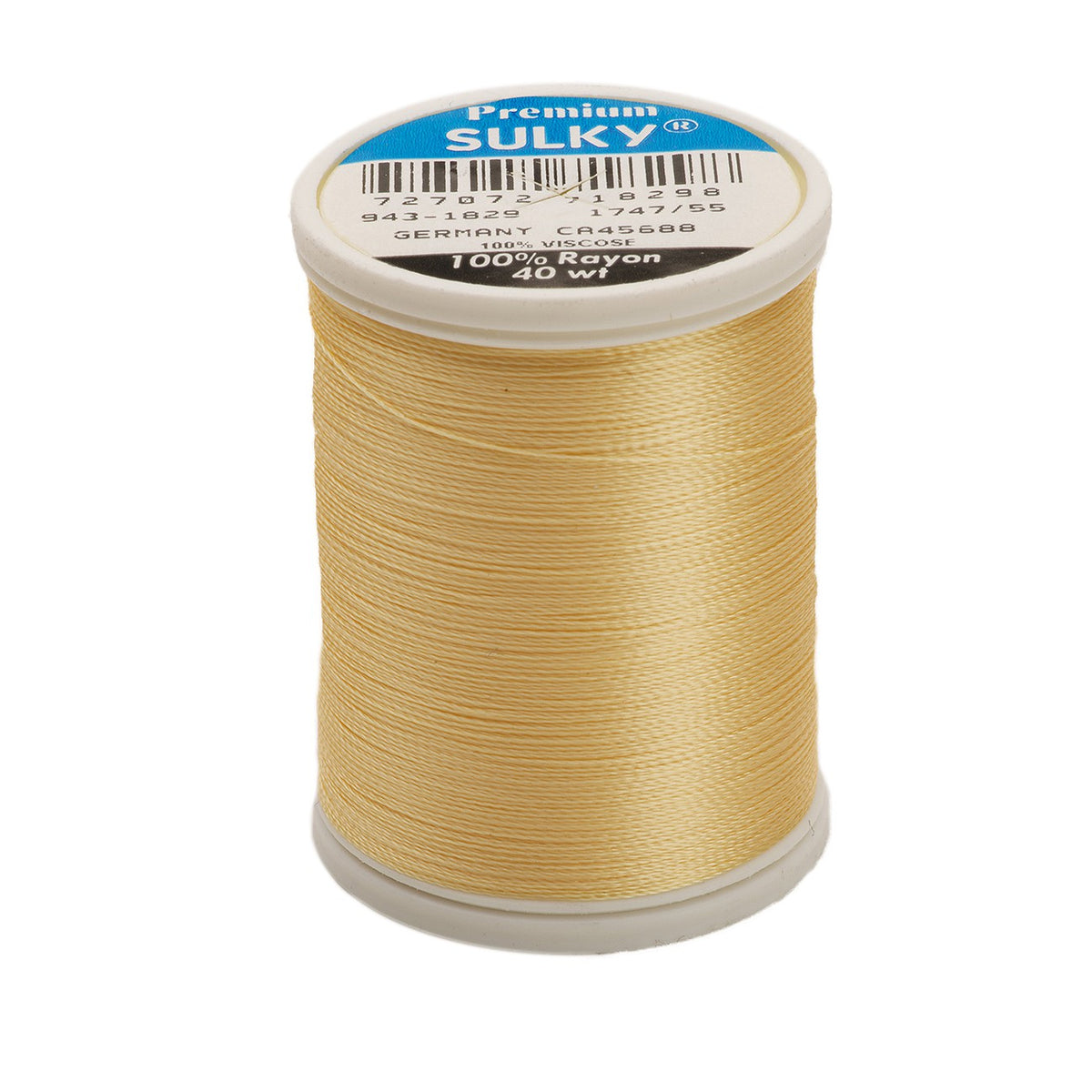 Sulky Rayon 40wt Thread 1829 Creme Brule  850yd Spool