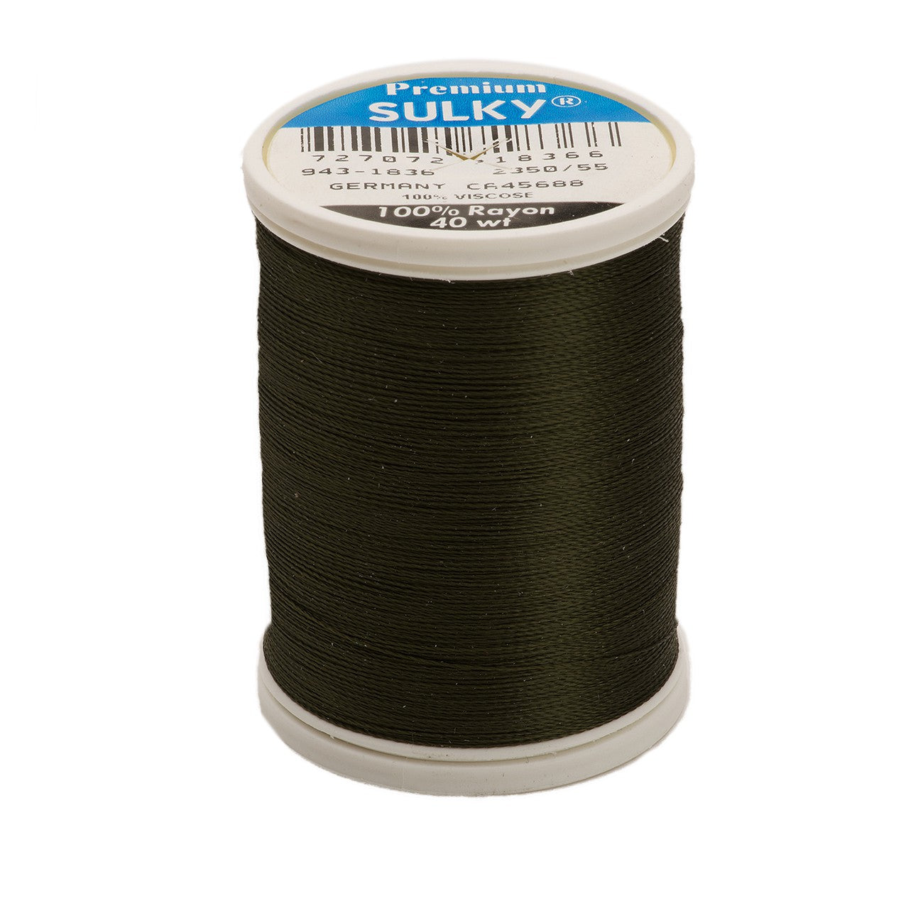 Sulky Rayon 40wt Thread 1836 Loden Green  850yd Spool